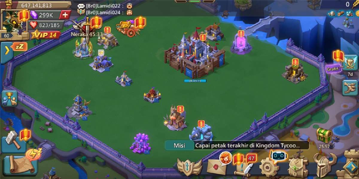 Penjualan akun permainan Lords Mobile Penjualan akun permainan Lords Mobile