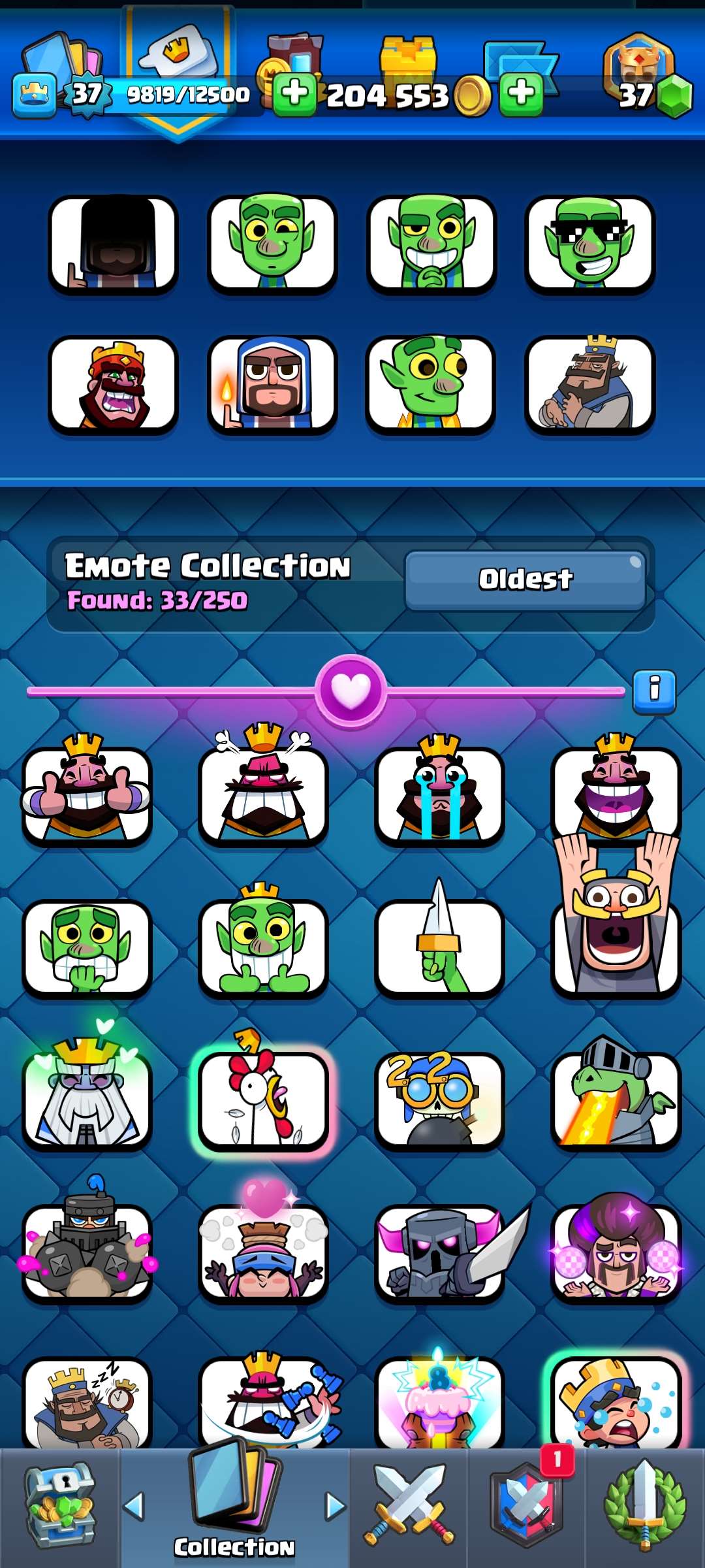 Game account sale Clash Royale Game account sale Clash Royale