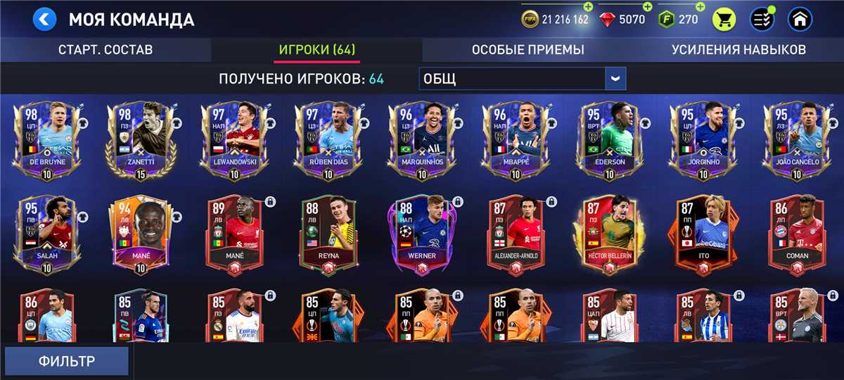 Game account sale Fifa mobile