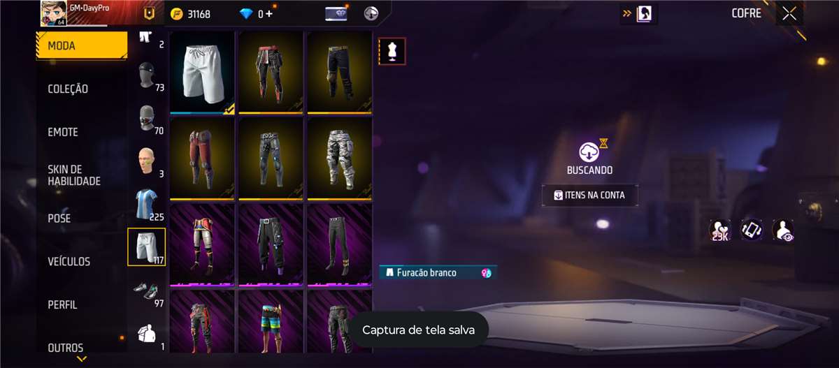 Venda de conta de jogo Free Fire Venda de conta de jogo Free Fire