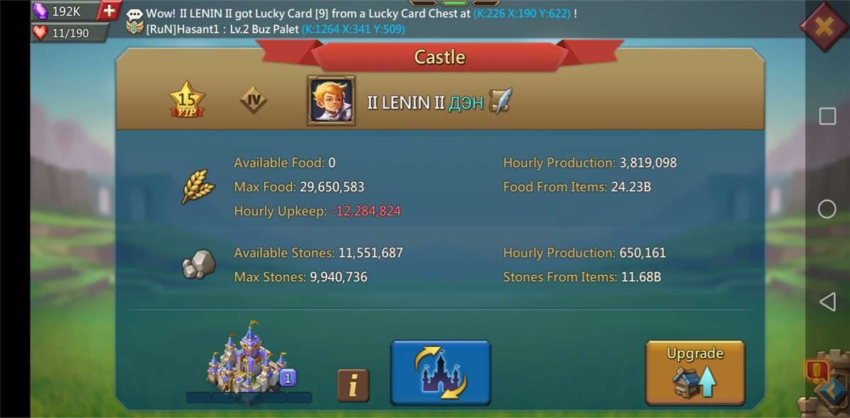 Game account sale Lords Mobile Game account sale Lords Mobile