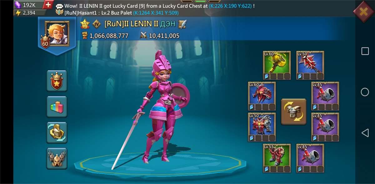 Game account sale Lords Mobile Game account sale Lords Mobile