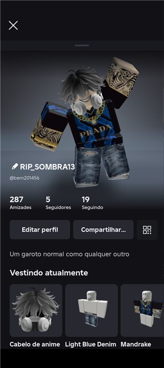 Contas Roblox