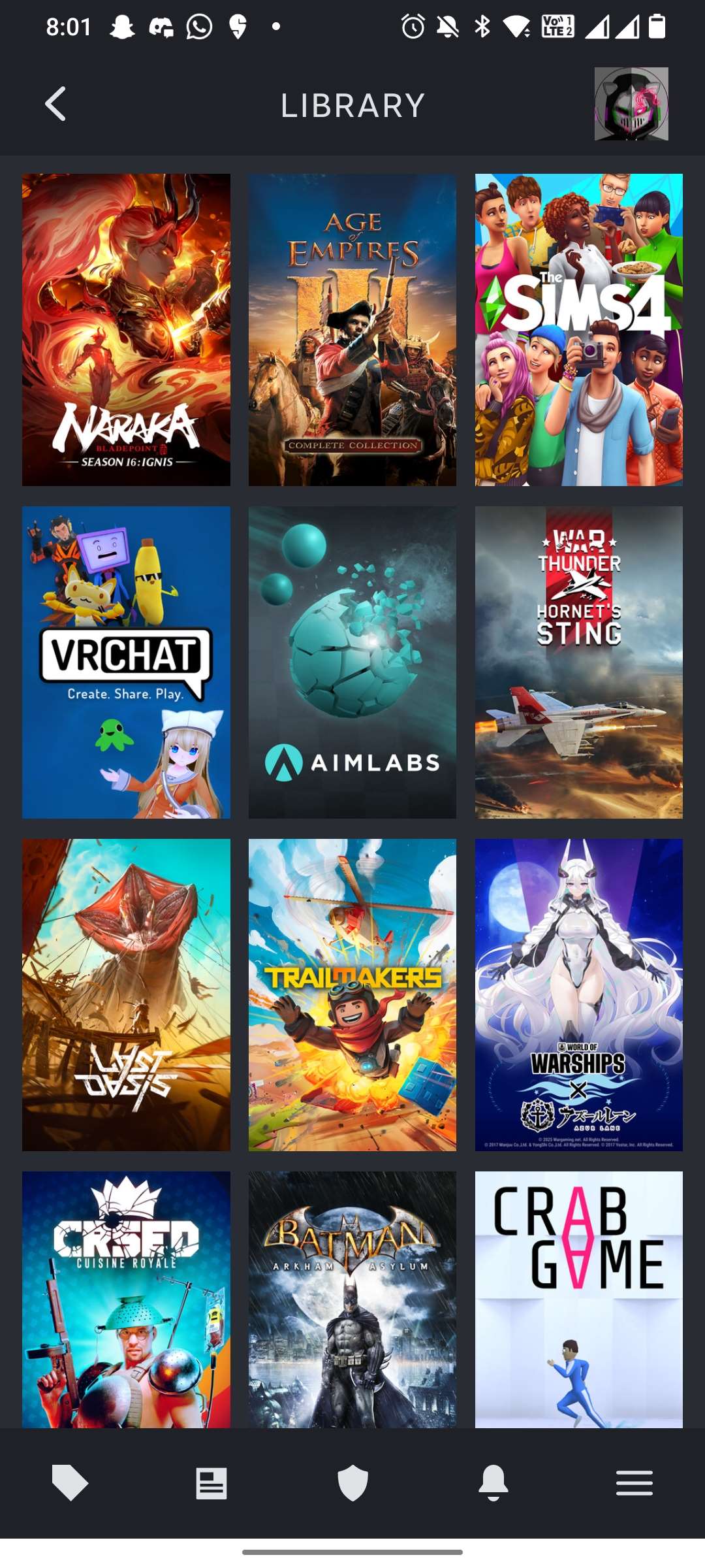 Game account sale Steam Game account sale Steam