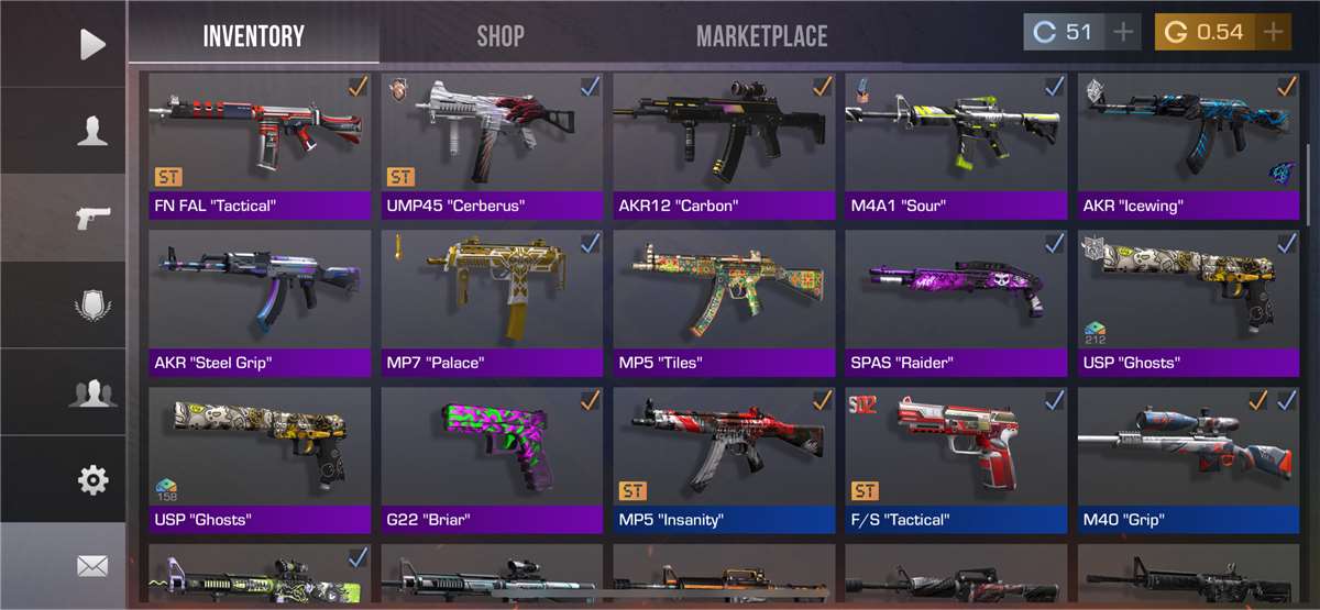 Game account sale Standoff 2 Game account sale Standoff 2