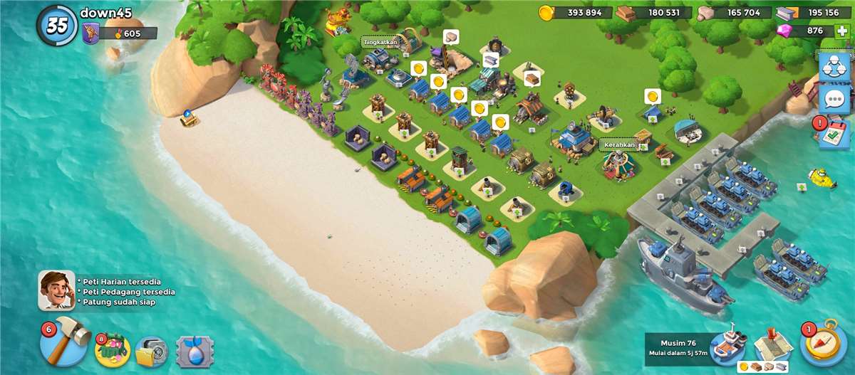 Penjualan akun permainan Boom Beach Penjualan akun permainan Boom Beach