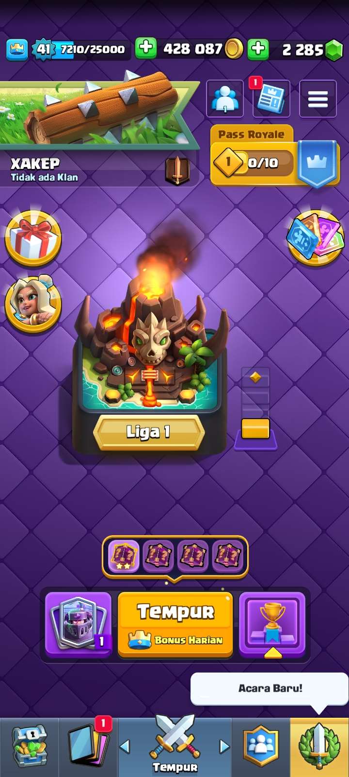 Penjualan akun permainan Clash Royale Penjualan akun permainan Clash Royale