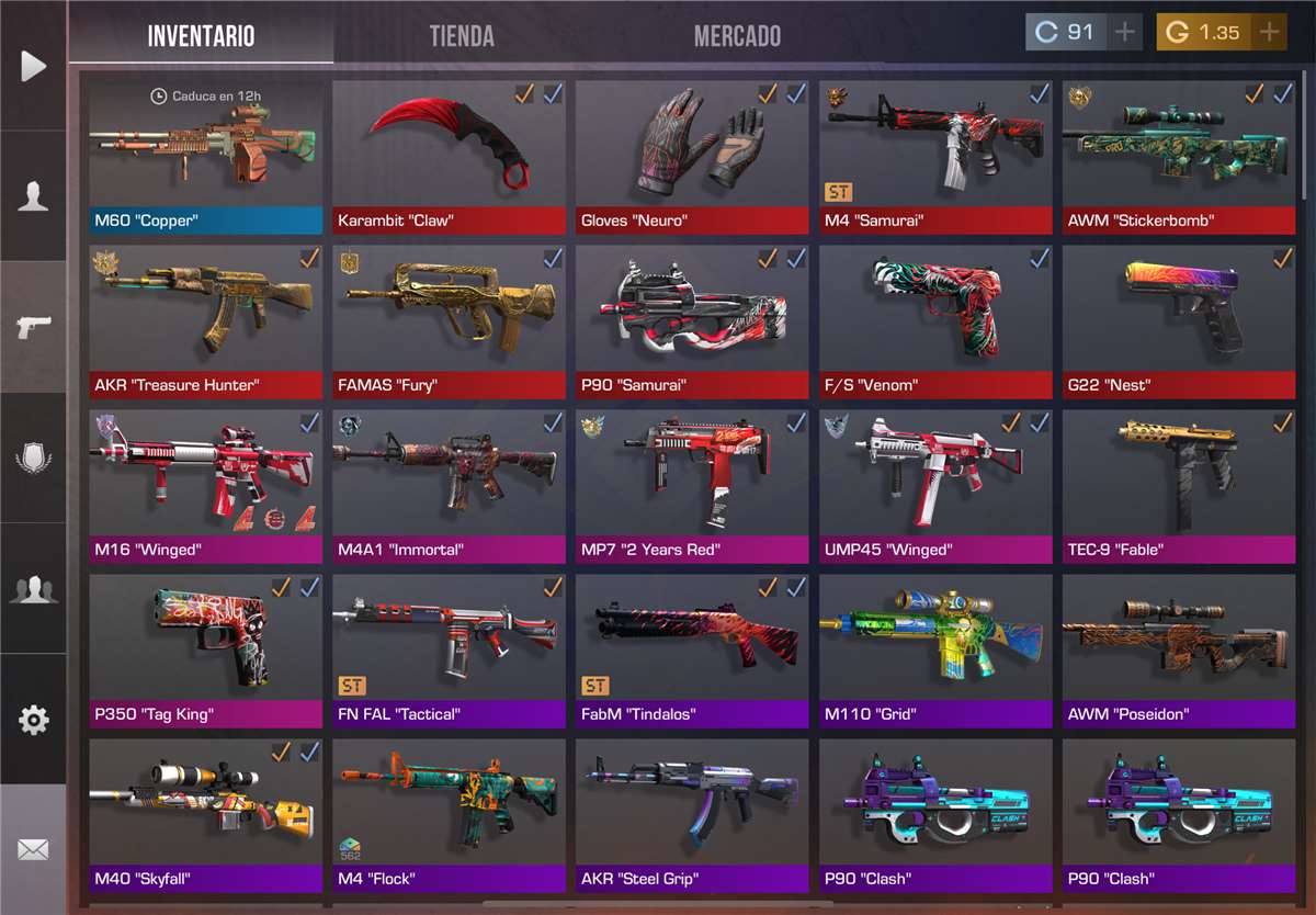 Game account sale Standoff 2 Game account sale Standoff 2