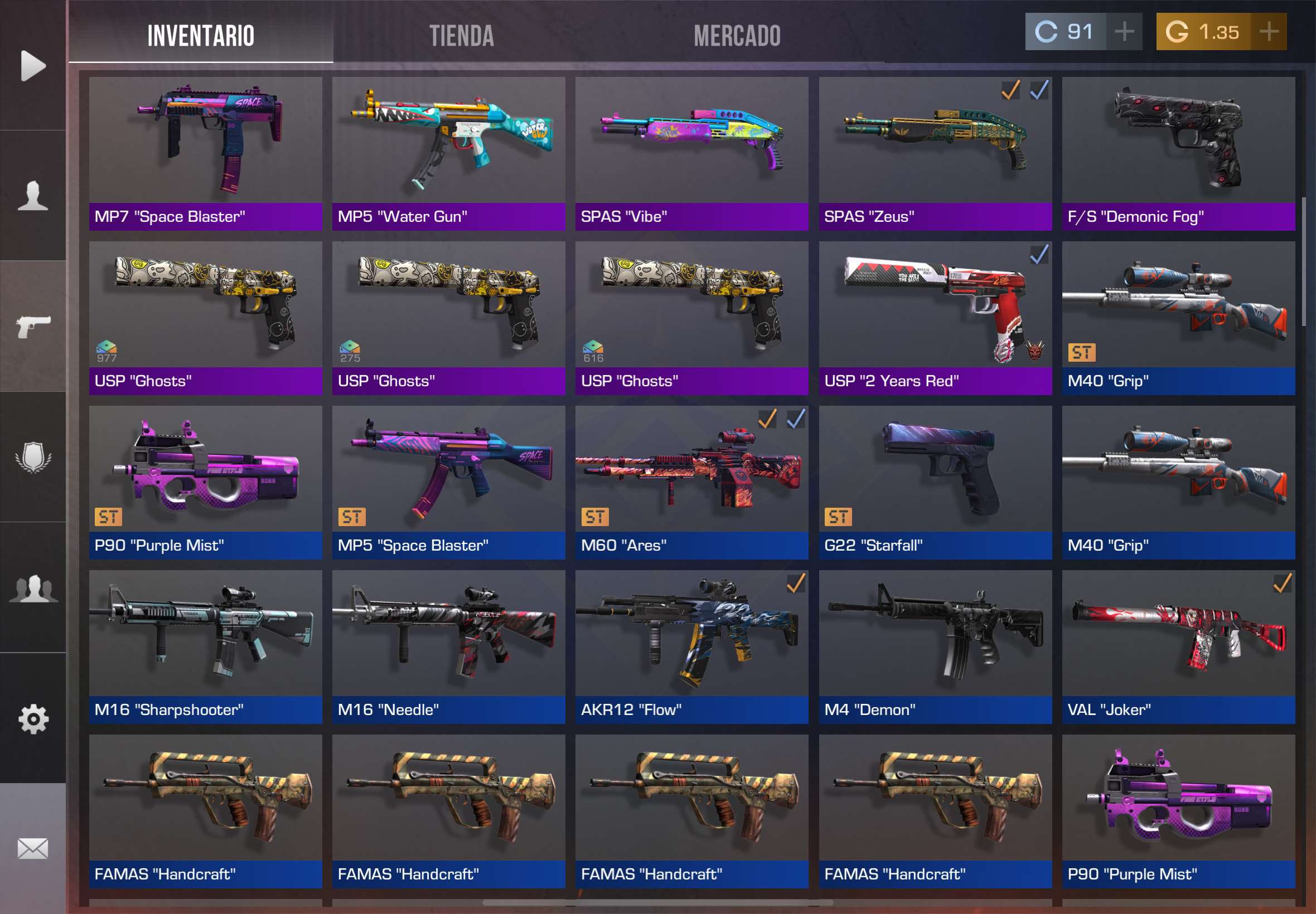 Game account sale Standoff 2 Game account sale Standoff 2