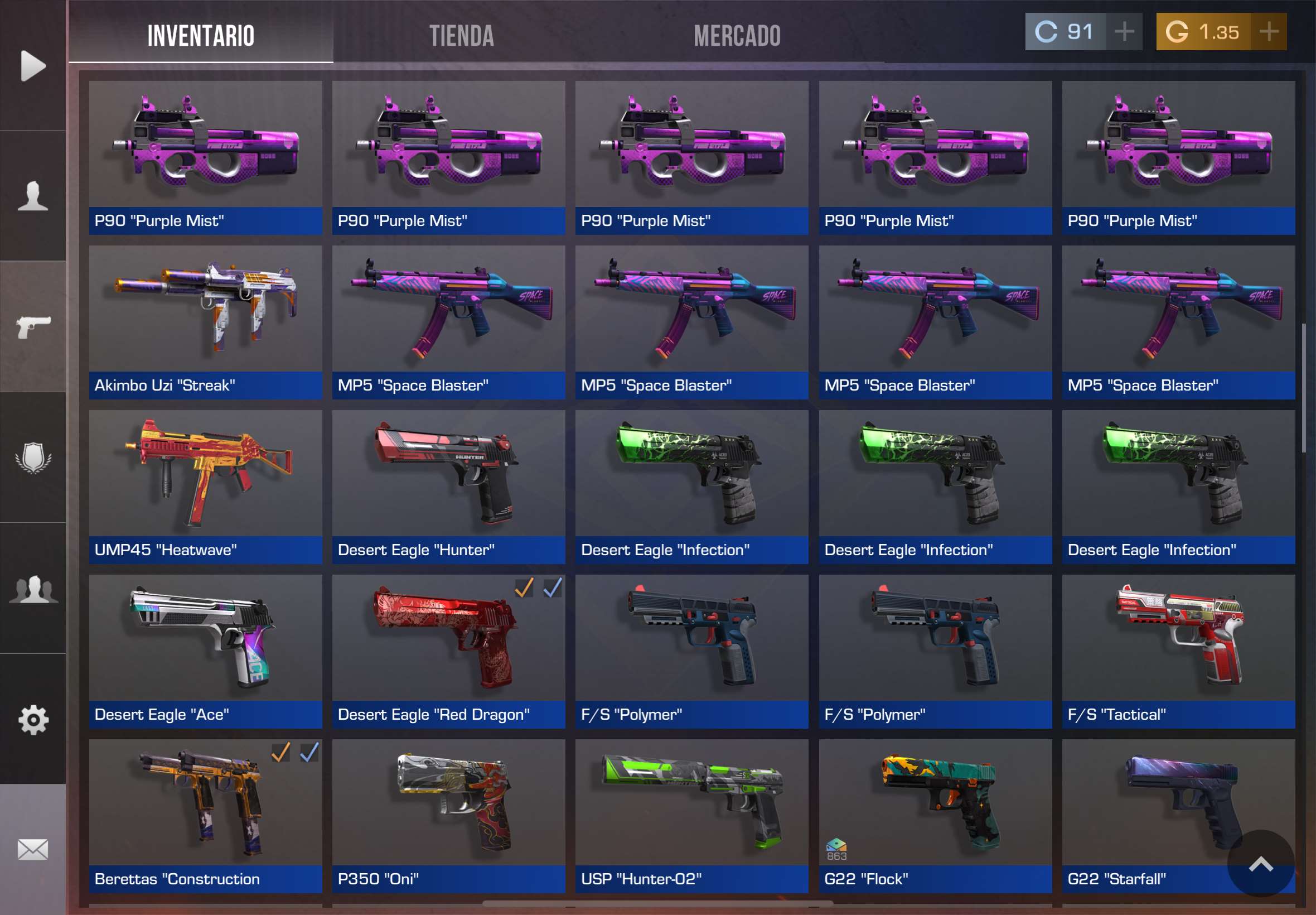 Game account sale Standoff 2 Game account sale Standoff 2