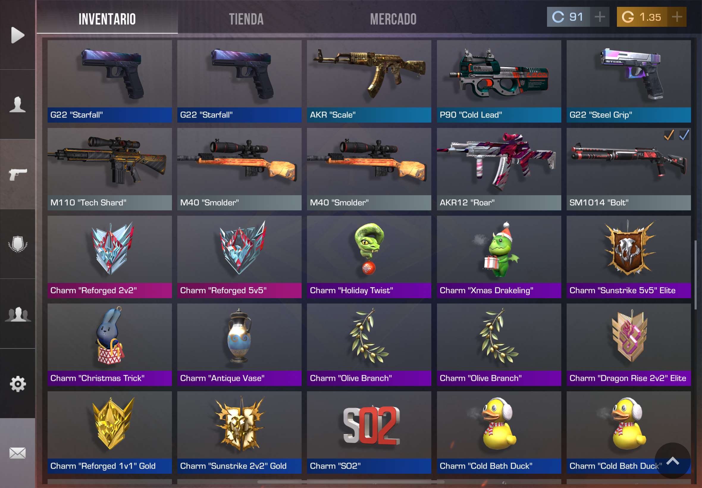 Game account sale Standoff 2 Game account sale Standoff 2