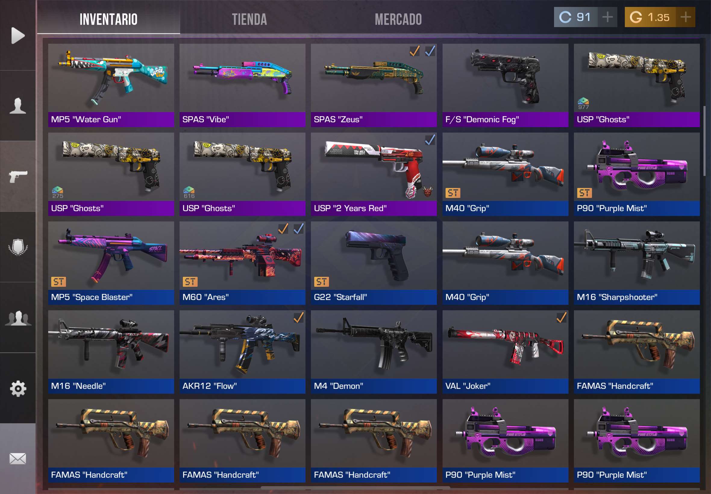 Game account sale Standoff 2 Game account sale Standoff 2