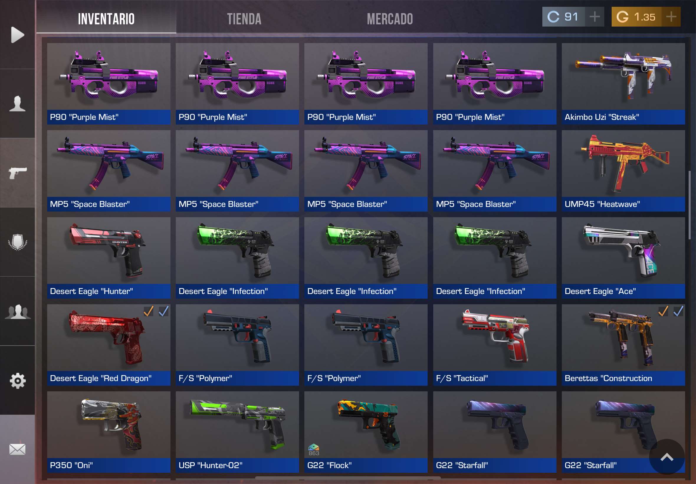 Game account sale Standoff 2 Game account sale Standoff 2