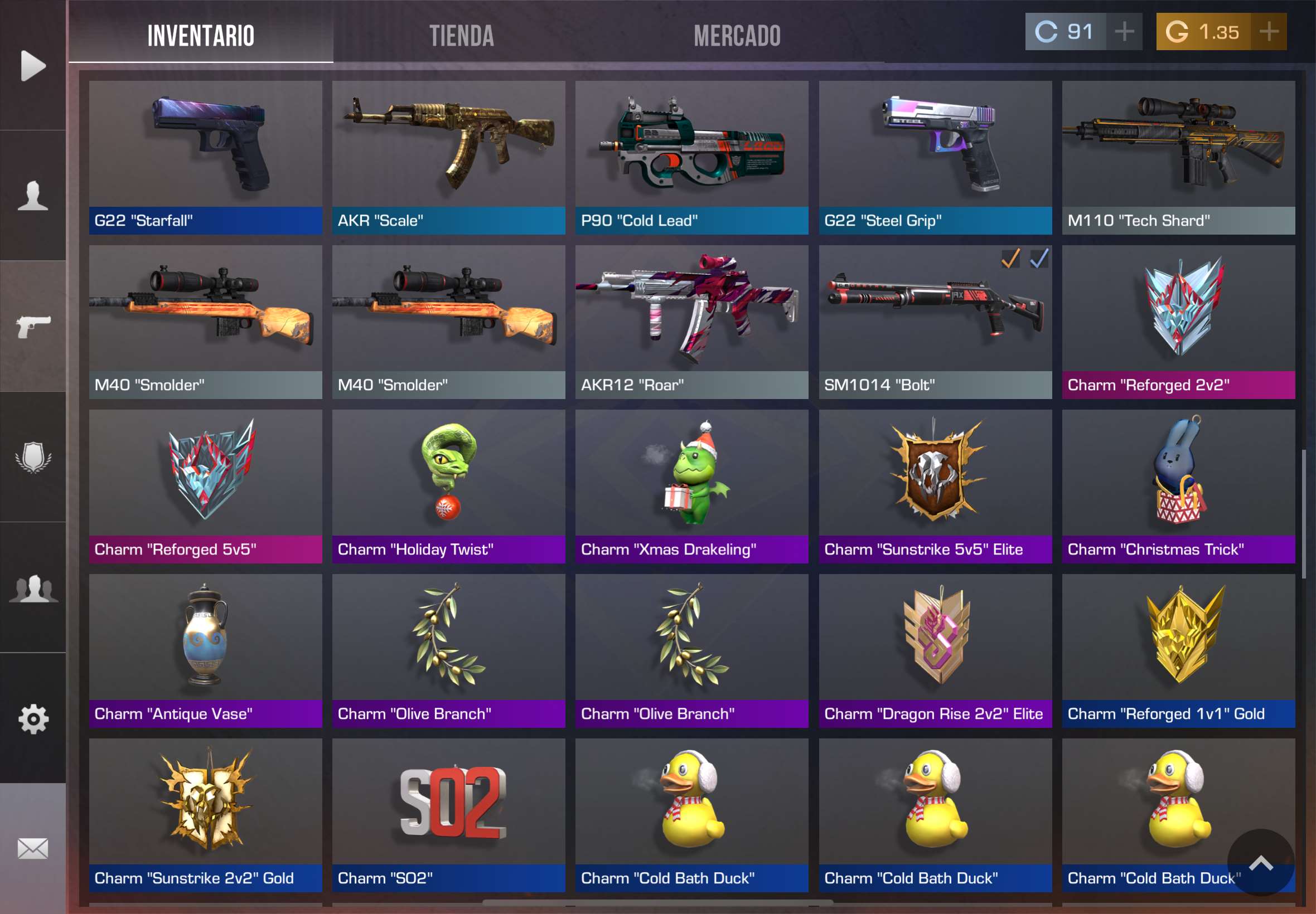 Game account sale Standoff 2 Game account sale Standoff 2