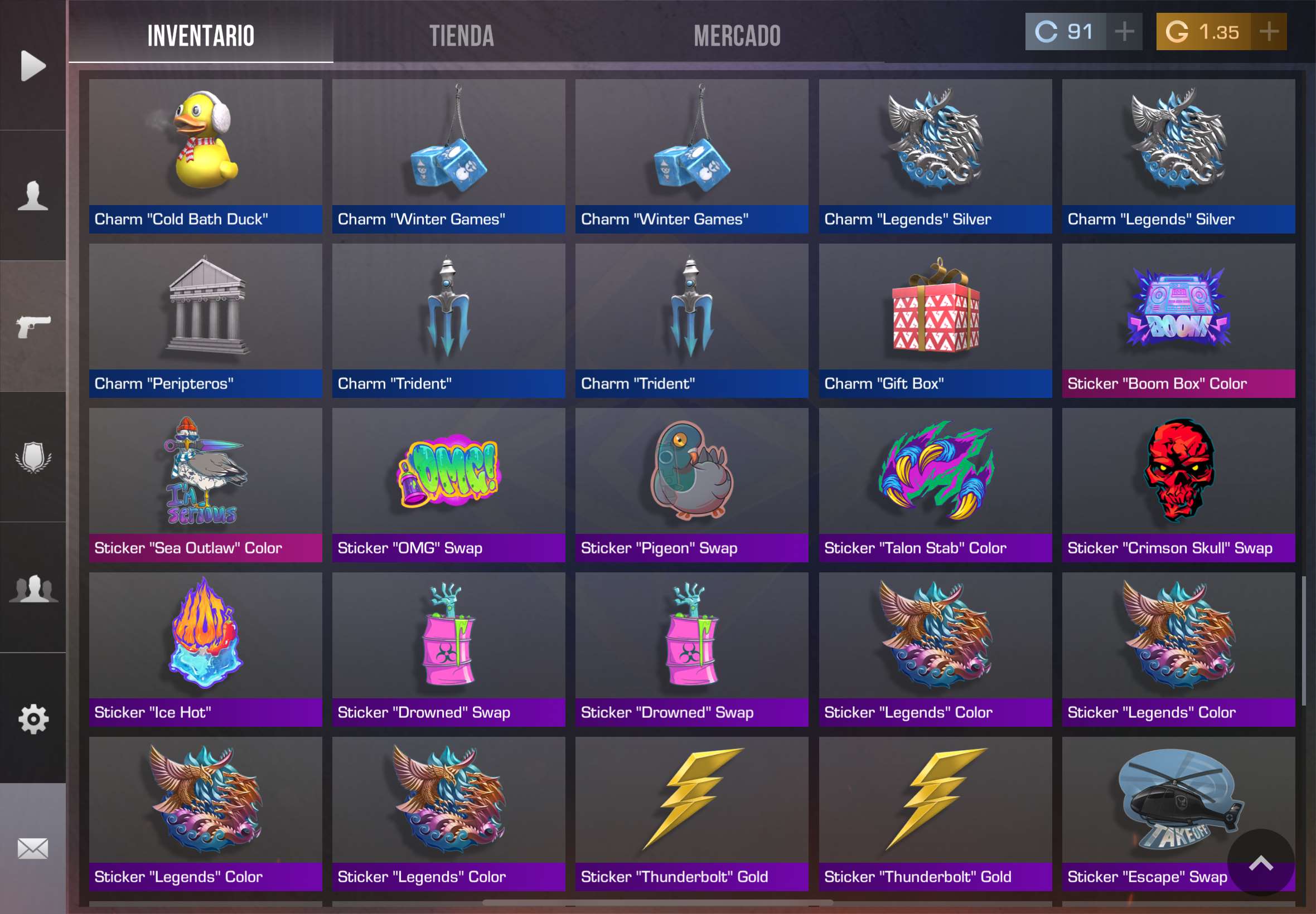 Game account sale Standoff 2 Game account sale Standoff 2