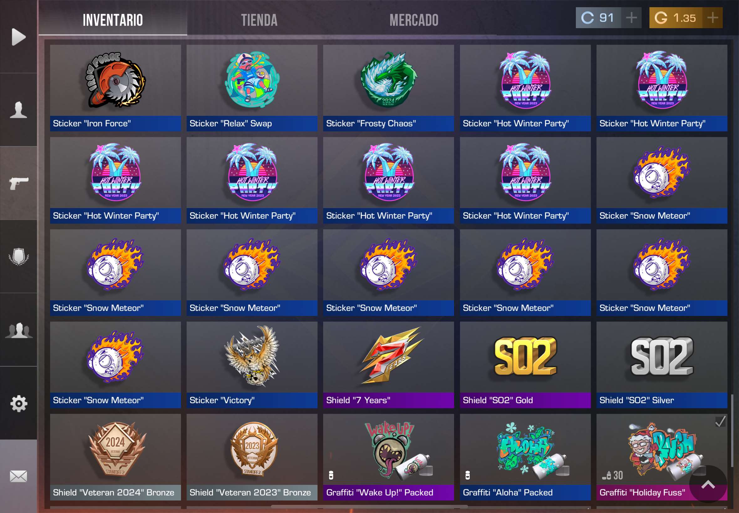 Game account sale Standoff 2 Game account sale Standoff 2