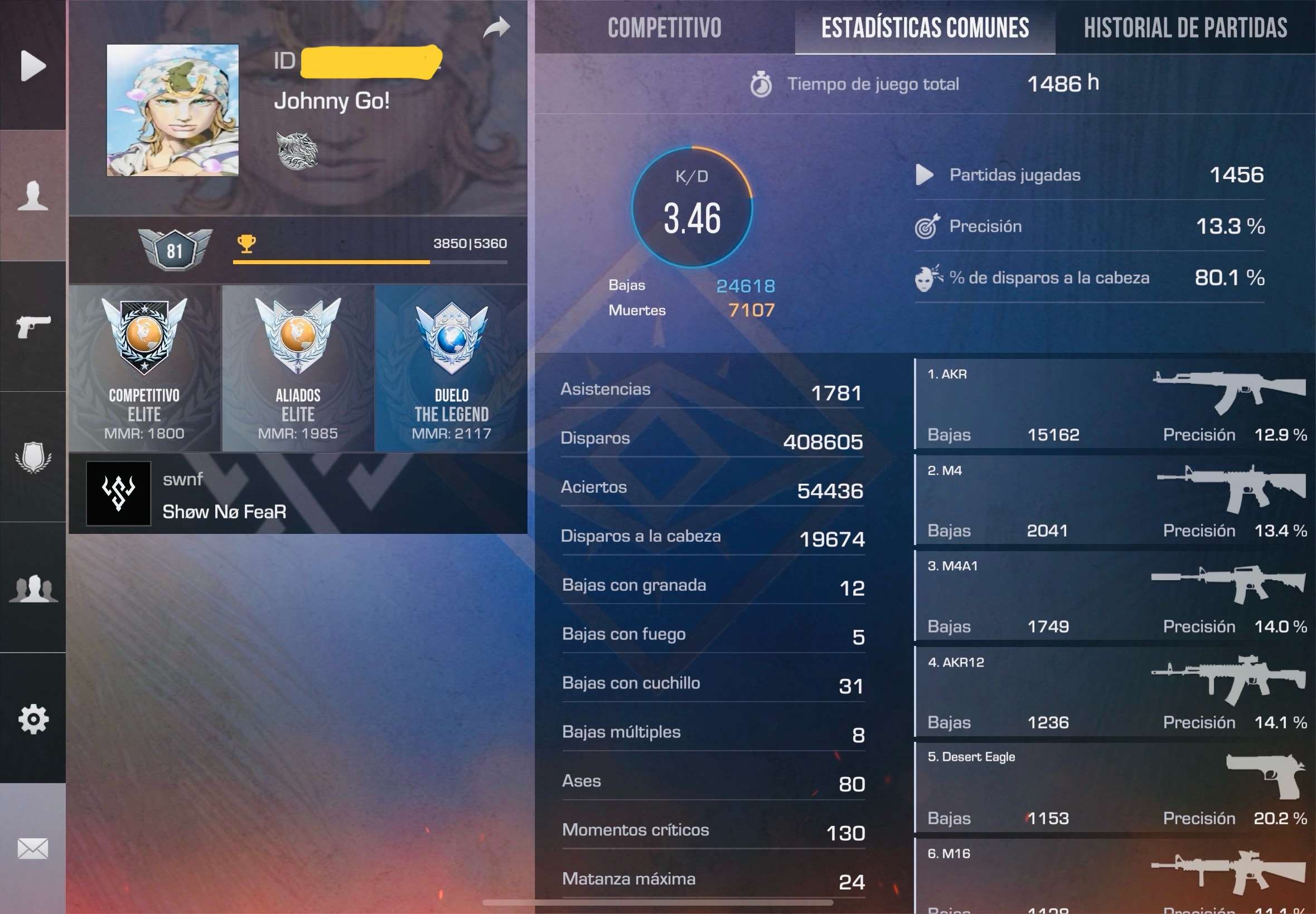Game account sale Standoff 2 Game account sale Standoff 2