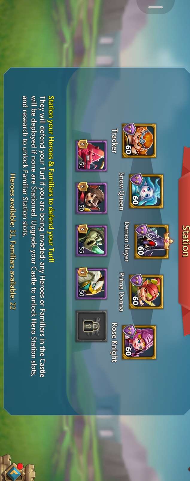 Game account sale Lords Mobile