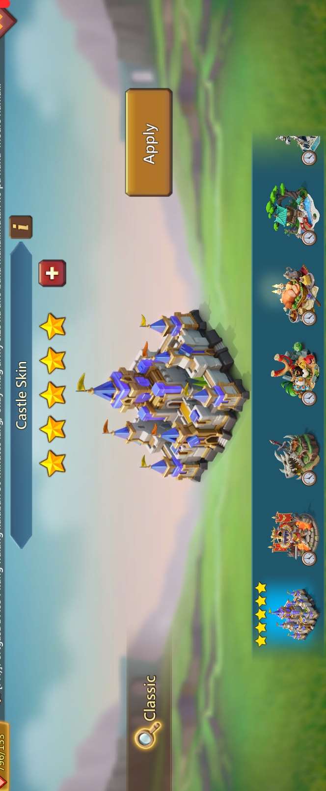 Game account sale Lords Mobile