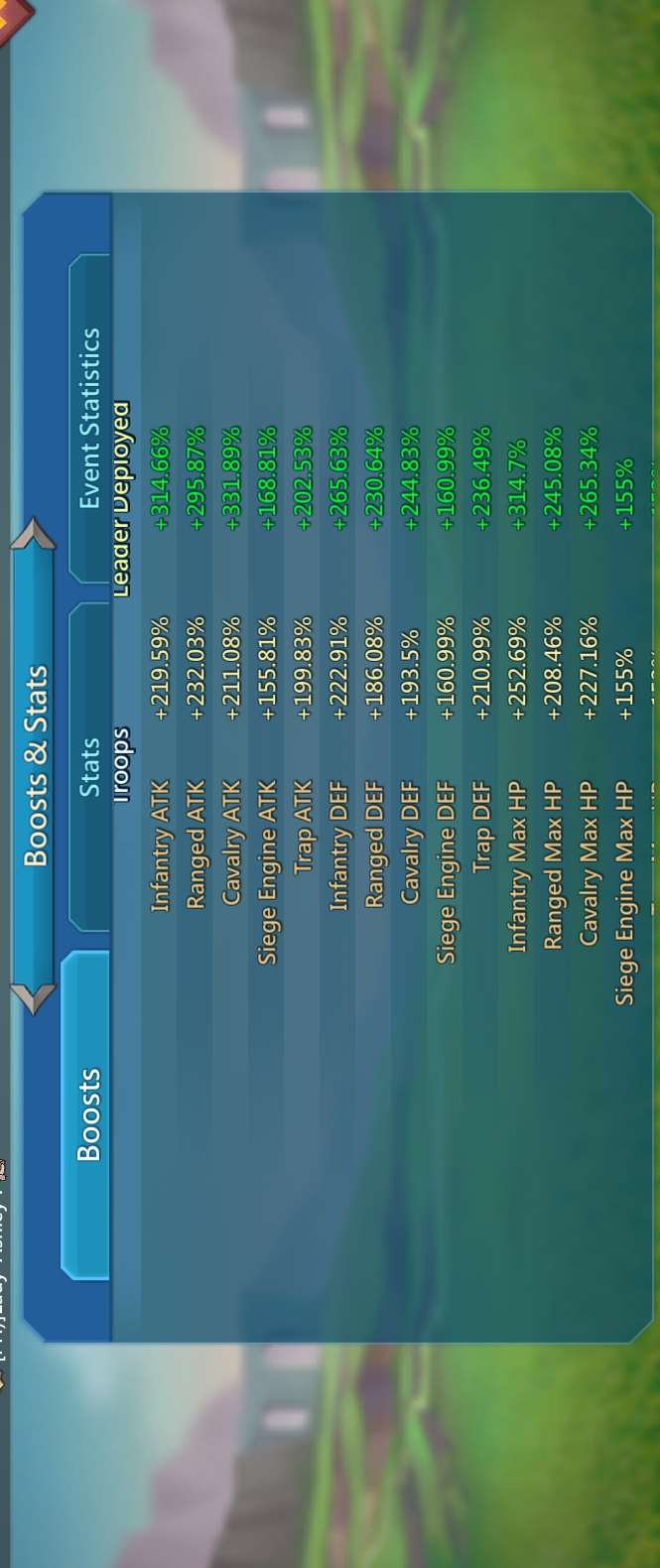 Game account sale Lords Mobile