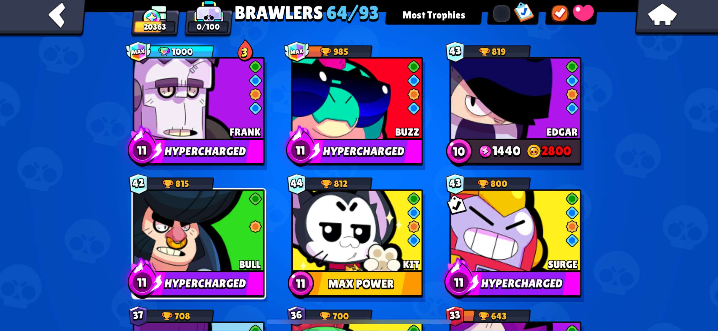 Game account sale Brawl Stars Game account sale Brawl Stars