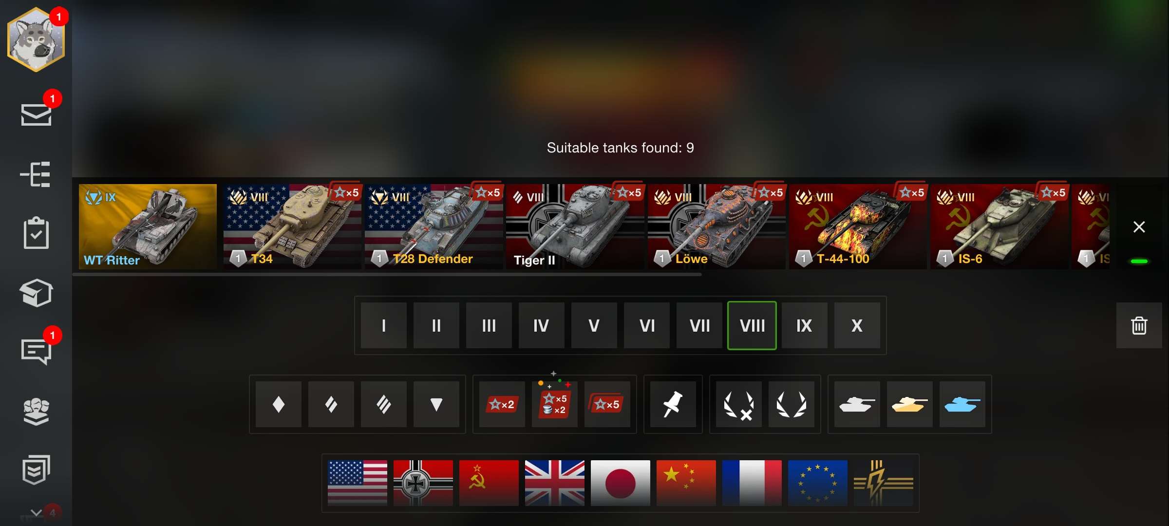 Penjualan akun permainan World of Tanks Blitz Penjualan akun permainan World of Tanks Blitz
