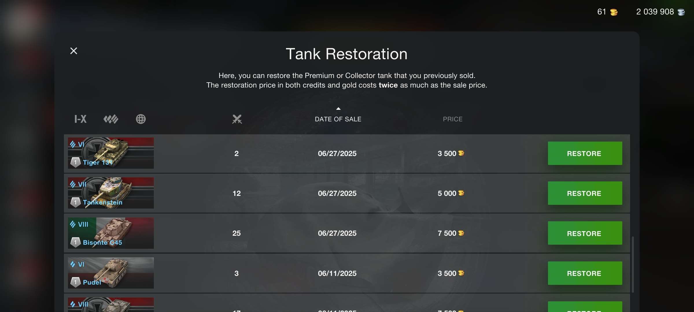 Penjualan akun permainan World of Tanks Blitz Penjualan akun permainan World of Tanks Blitz