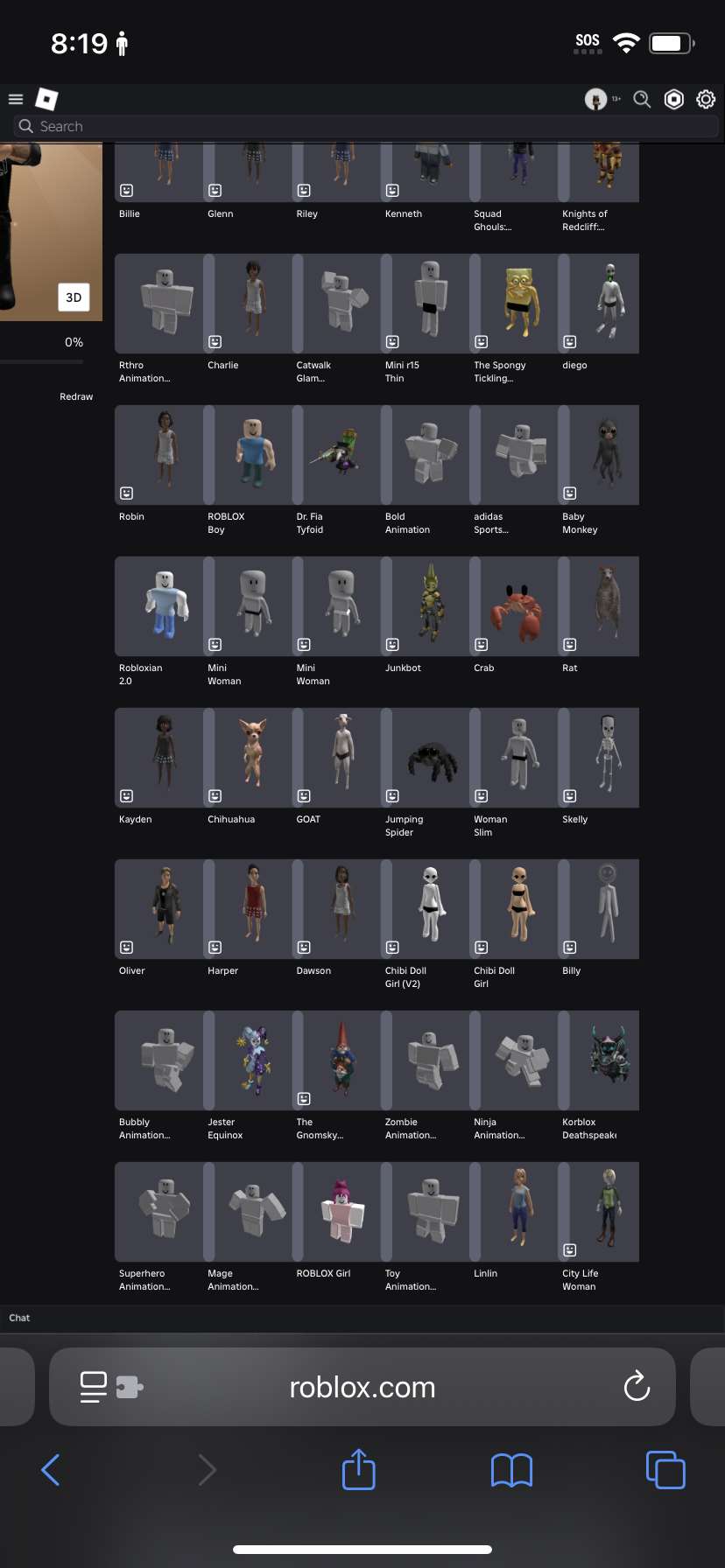 Game account sale Roblox Game account sale Roblox