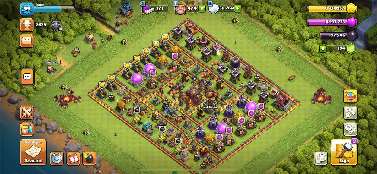 Venda de conta de jogo Clash of Clans Venda de conta de jogo Clash of Clans