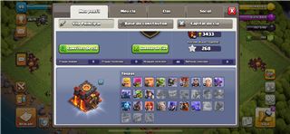 Contas Clash of Clans