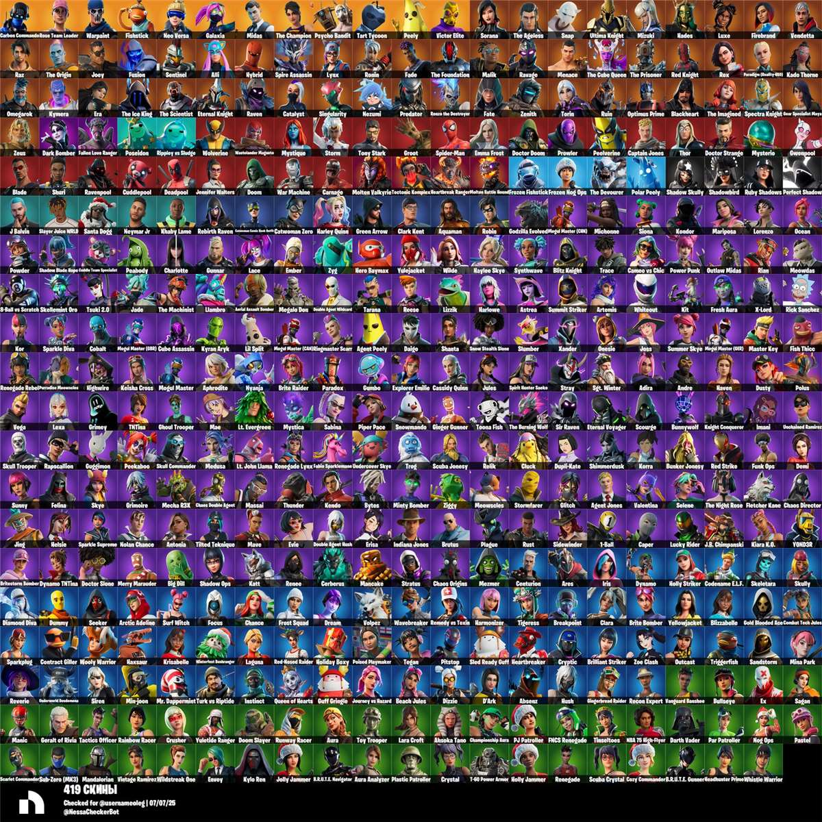 Game account sale Fortnite Game account sale Fortnite