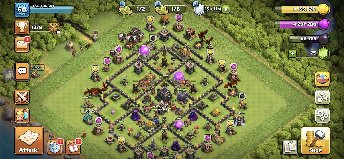 Penjualan akun permainan Clash of Clans Penjualan akun permainan Clash of Clans
