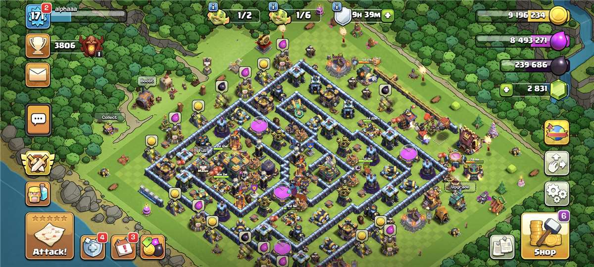 Game account sale Clash of Clans Game account sale Clash of Clans