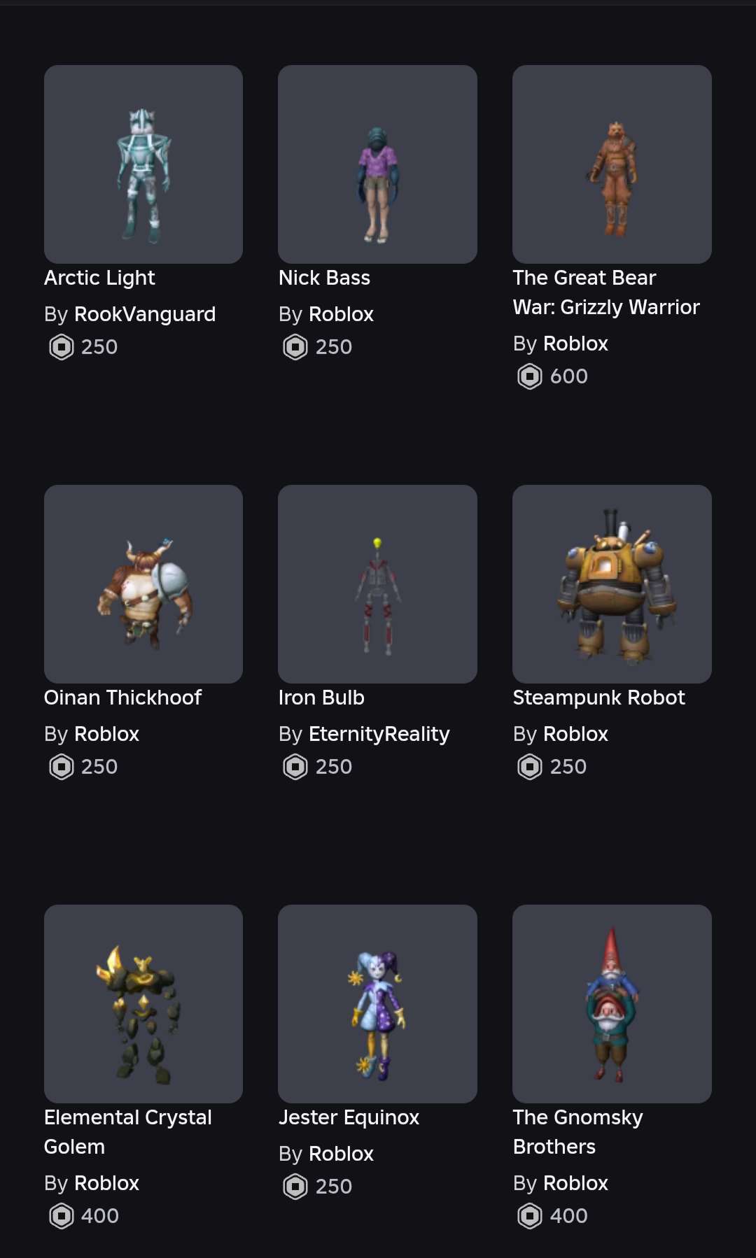 Game account sale Roblox Game account sale Roblox