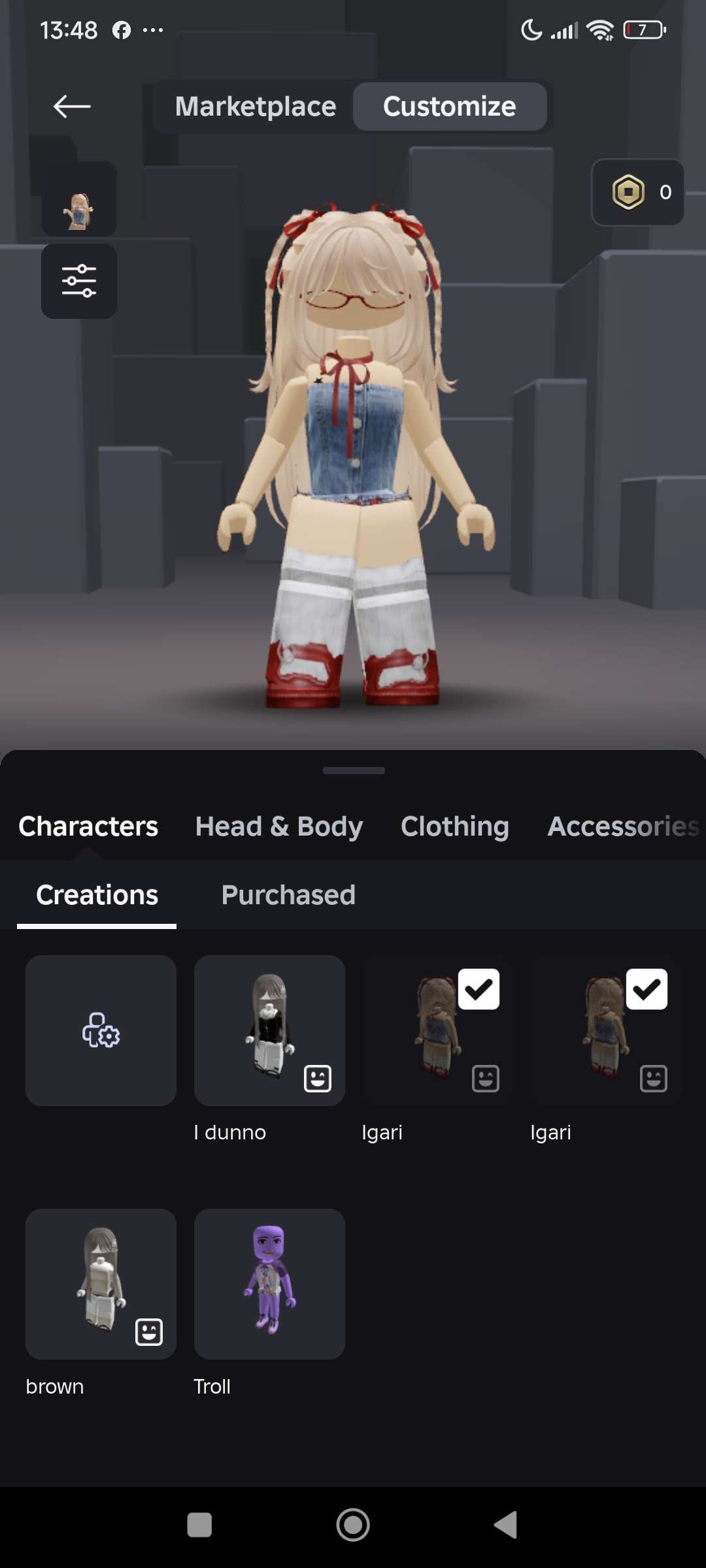 Game account sale Roblox Game account sale Roblox