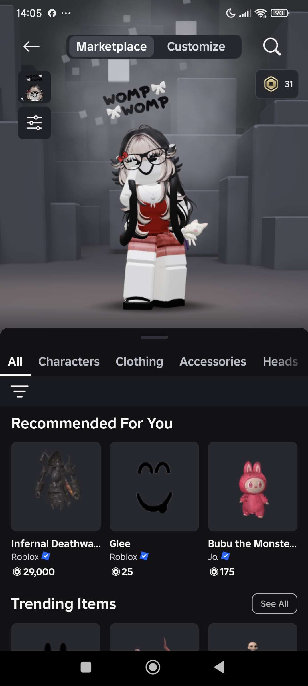Game account sale Roblox Game account sale Roblox