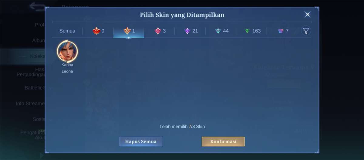 Game account sale Mobile Legends Game account sale Mobile Legends
