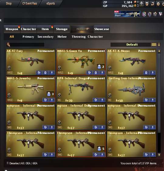 Game account sale CrossFire Game account sale CrossFire