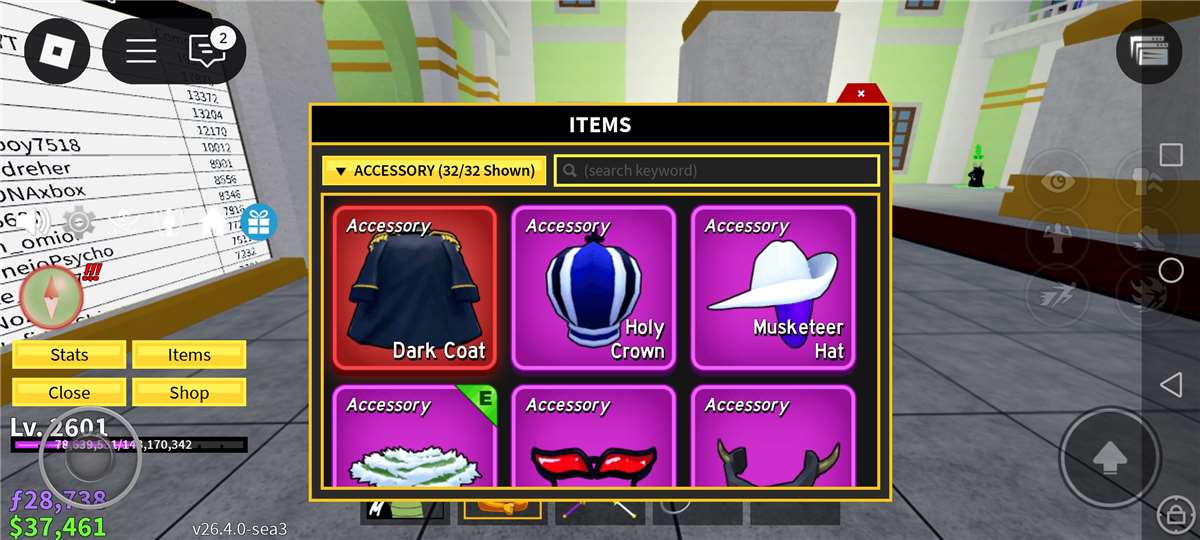 Game account sale Roblox Game account sale Roblox