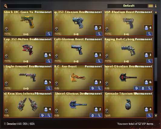 Game account sale CrossFire Game account sale CrossFire