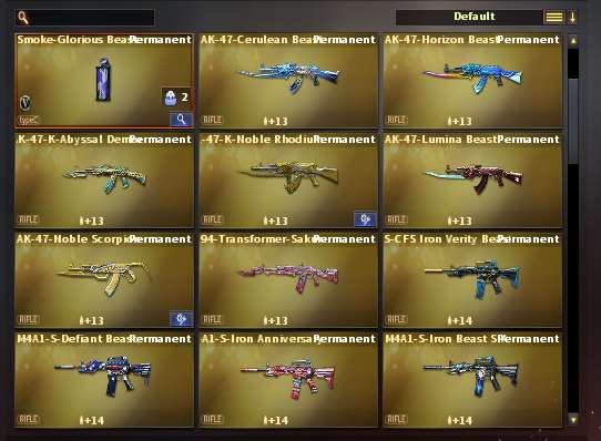 Game account sale CrossFire Game account sale CrossFire