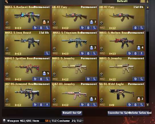 Game account sale CrossFire Game account sale CrossFire