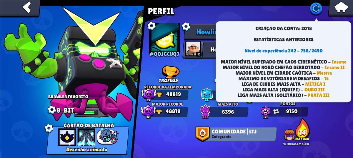 Venda de conta de jogo Brawl Stars Venda de conta de jogo Brawl Stars