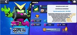 Contas Brawl Stars