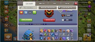Contas Clash of Clans