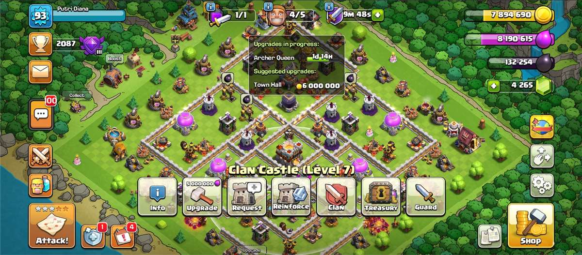 Penjualan akun permainan Clash of Clans Penjualan akun permainan Clash of Clans