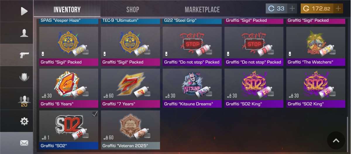 Game account sale Standoff 2 Game account sale Standoff 2