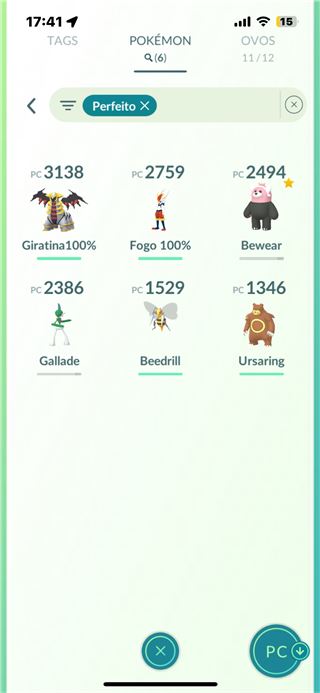 Contas Pokemon GO