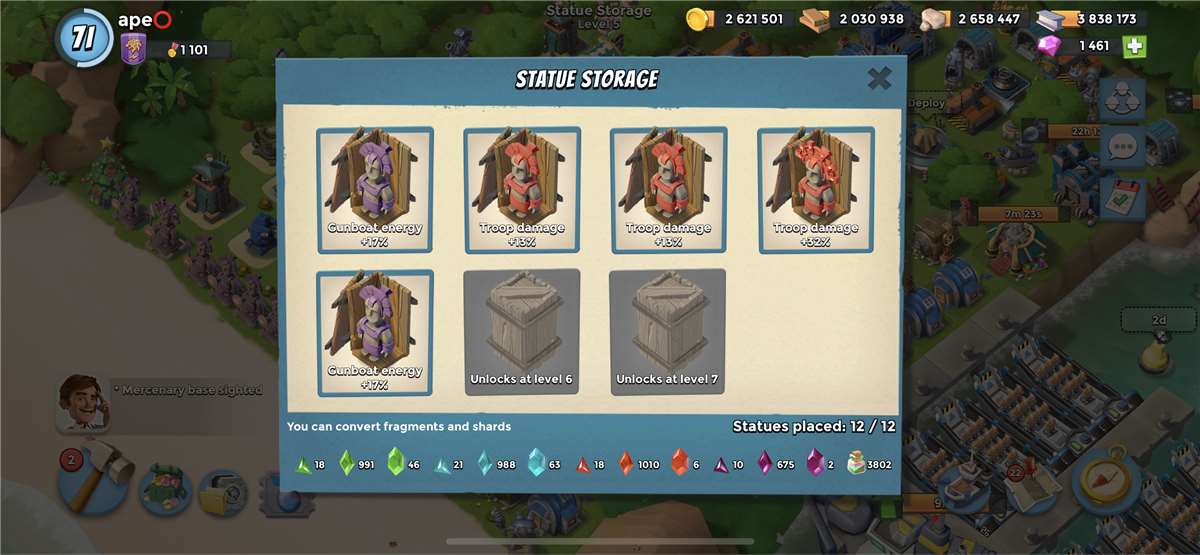 Game account sale Boom Beach Game account sale Boom Beach
