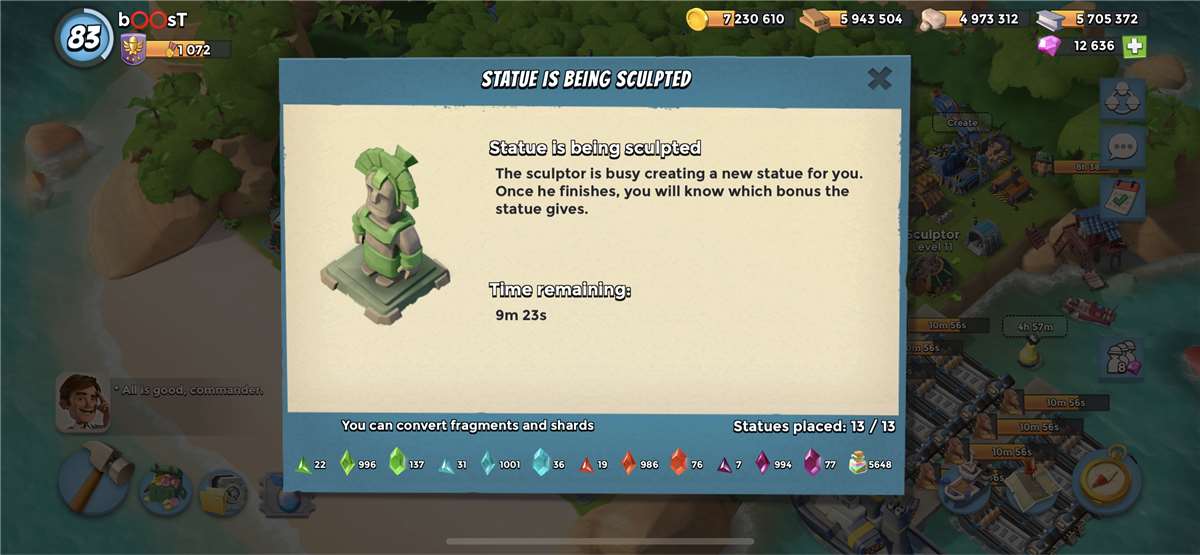 Game account sale Boom Beach Game account sale Boom Beach